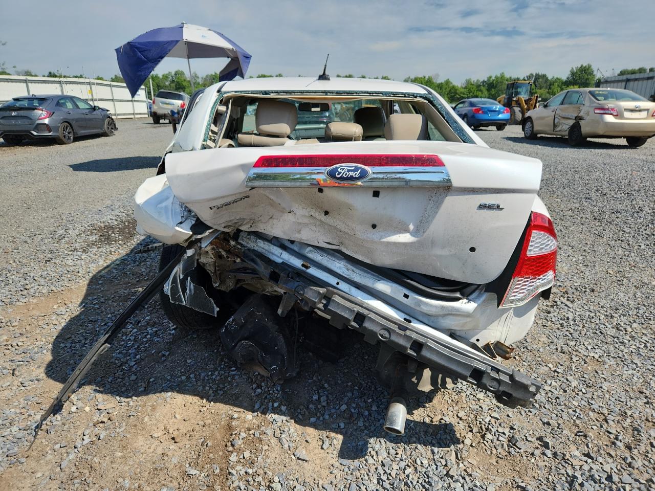 2012 Ford Fusion Sel VIN: 3FAHP0JG0CR196140 Lot: 62500385