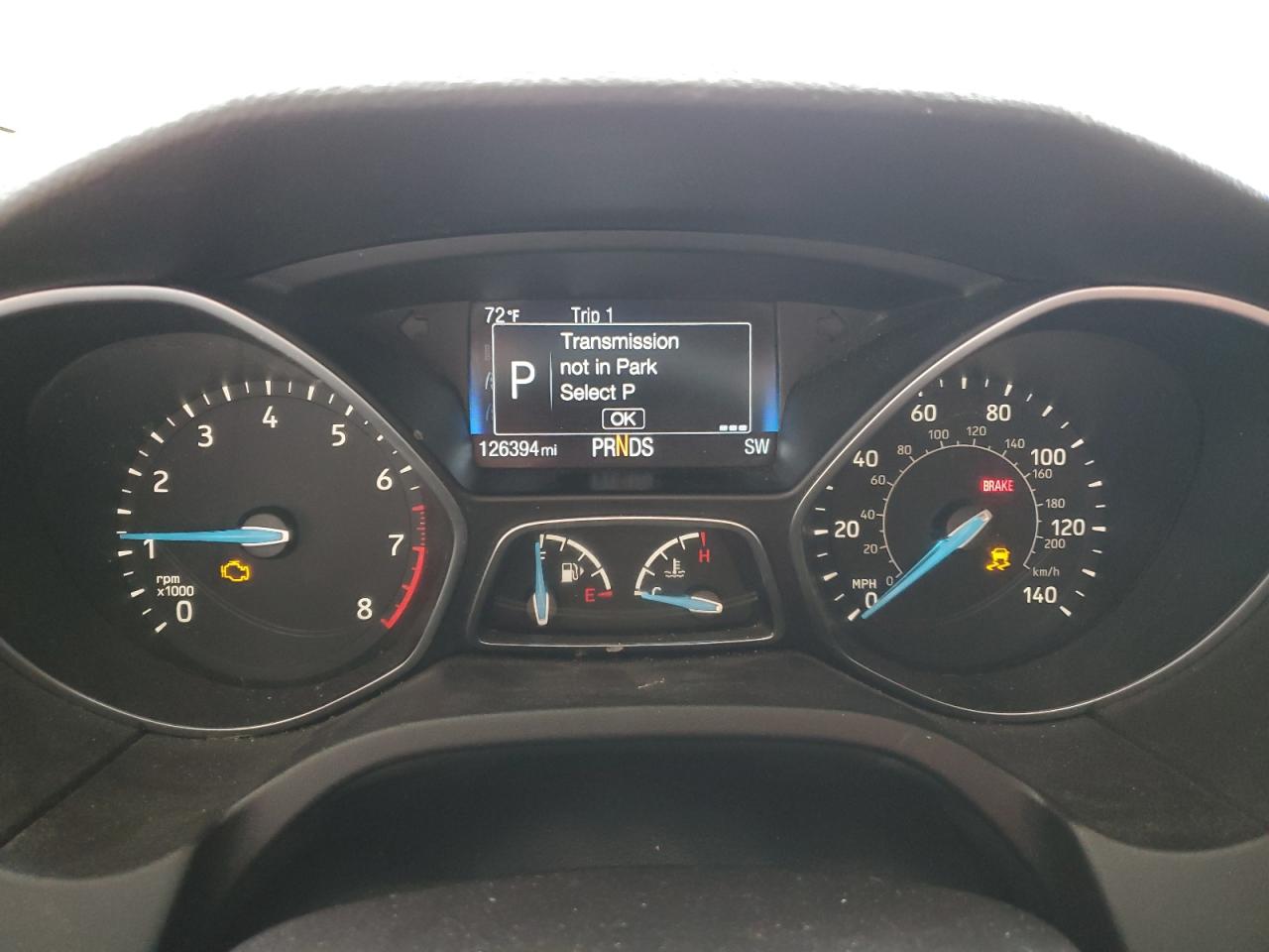 2015 Ford Focus Titanium VIN: 1FADP3N27FL210598 Lot: 61410955
