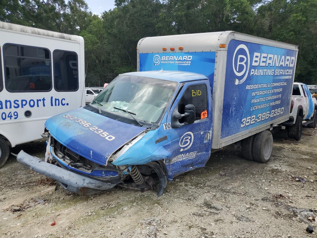 2004 Ford Econoline E350 Super Duty Cutaway Van zu verkaufen in Ocala, FL - Front End