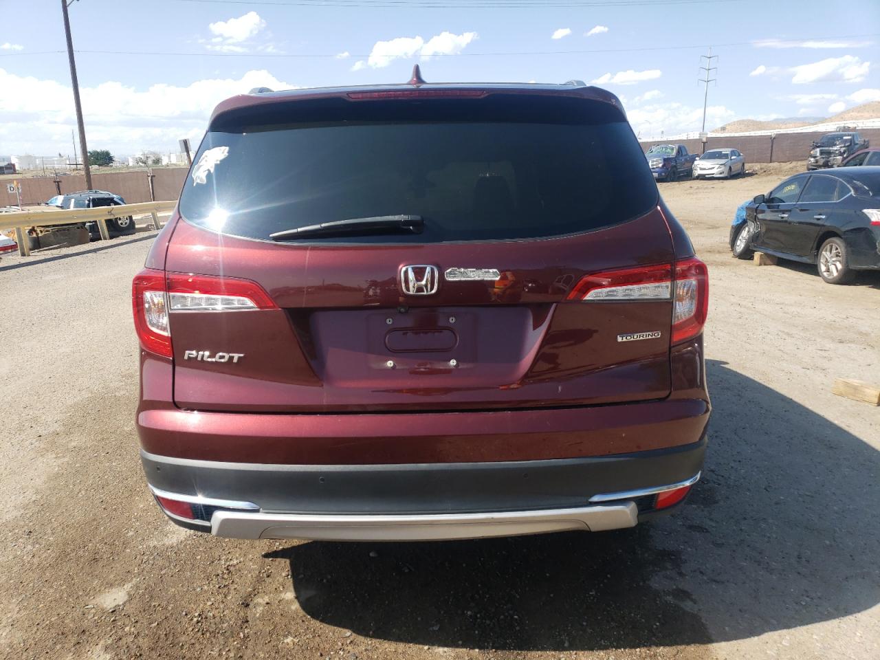 2021 Honda Pilot Touring VIN: 5FNYF5H97MB024661 Lot: 59338055