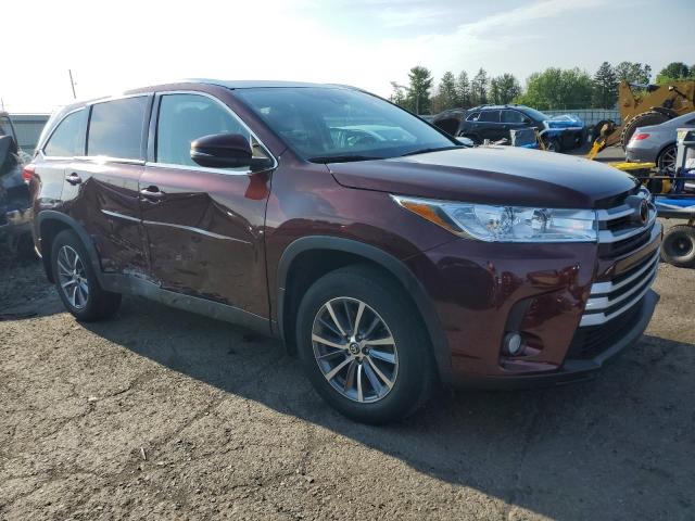  TOYOTA HIGHLANDER 2019 Burgundy