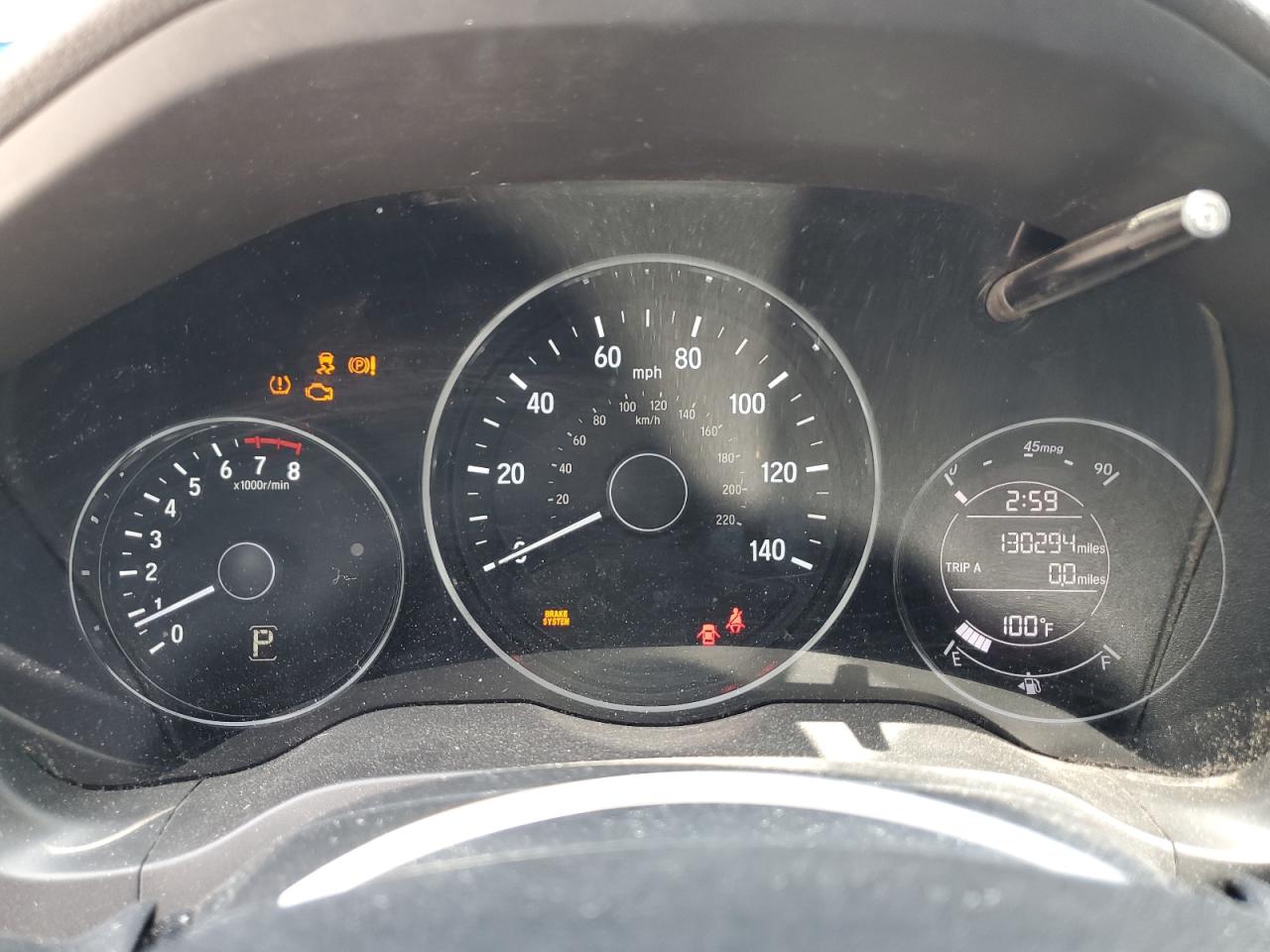 3CZRU6H34GM758406 HONDA HR-V 2016