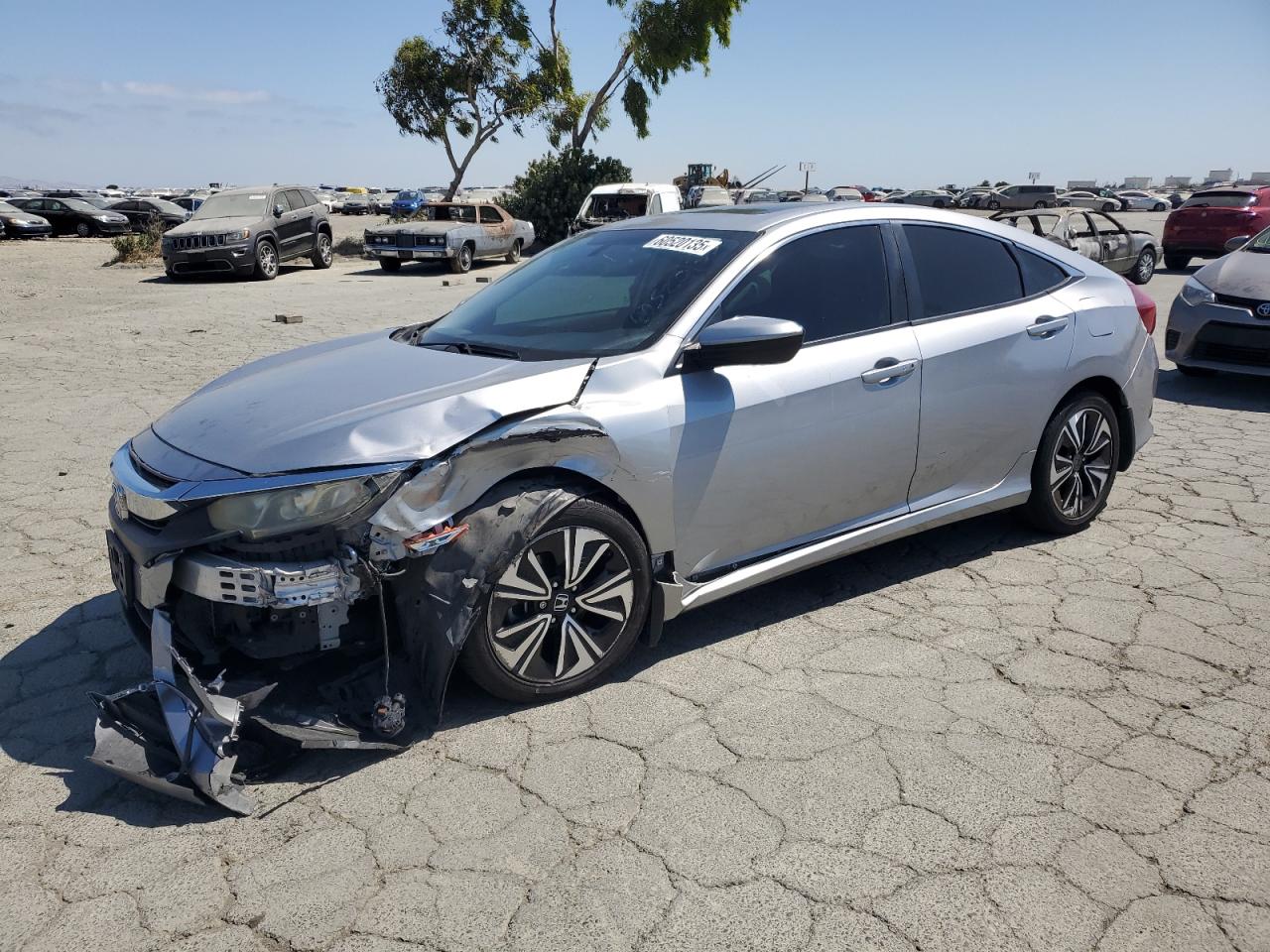 2017 Honda Civic Ex en Venta en Martinez, CA - Front End