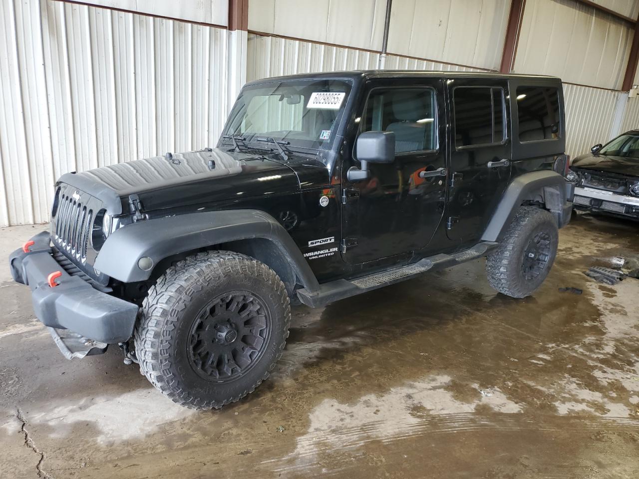 2011 Jeep Wrangler Unlimited Sport იყიდება Pennsburg-ში, PA - Front End