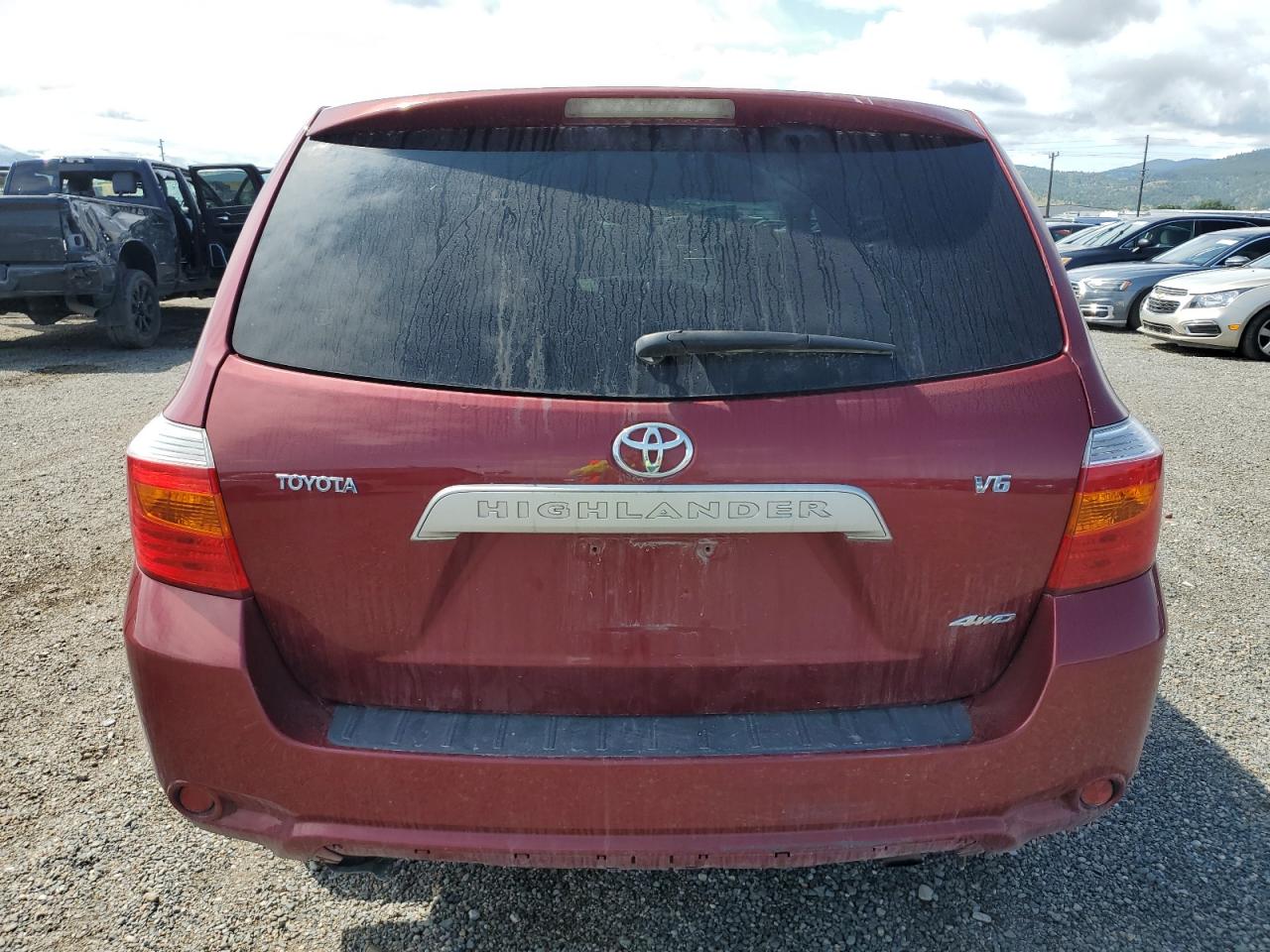 2008 Toyota Highlander VIN: JTEES41A182042221 Lot: 61859645