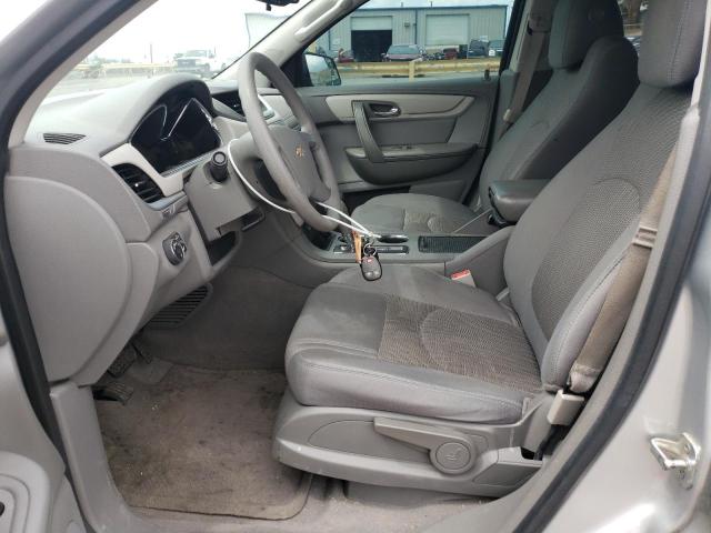 CHEVROLET TRAVERSE 2014 Srebrny