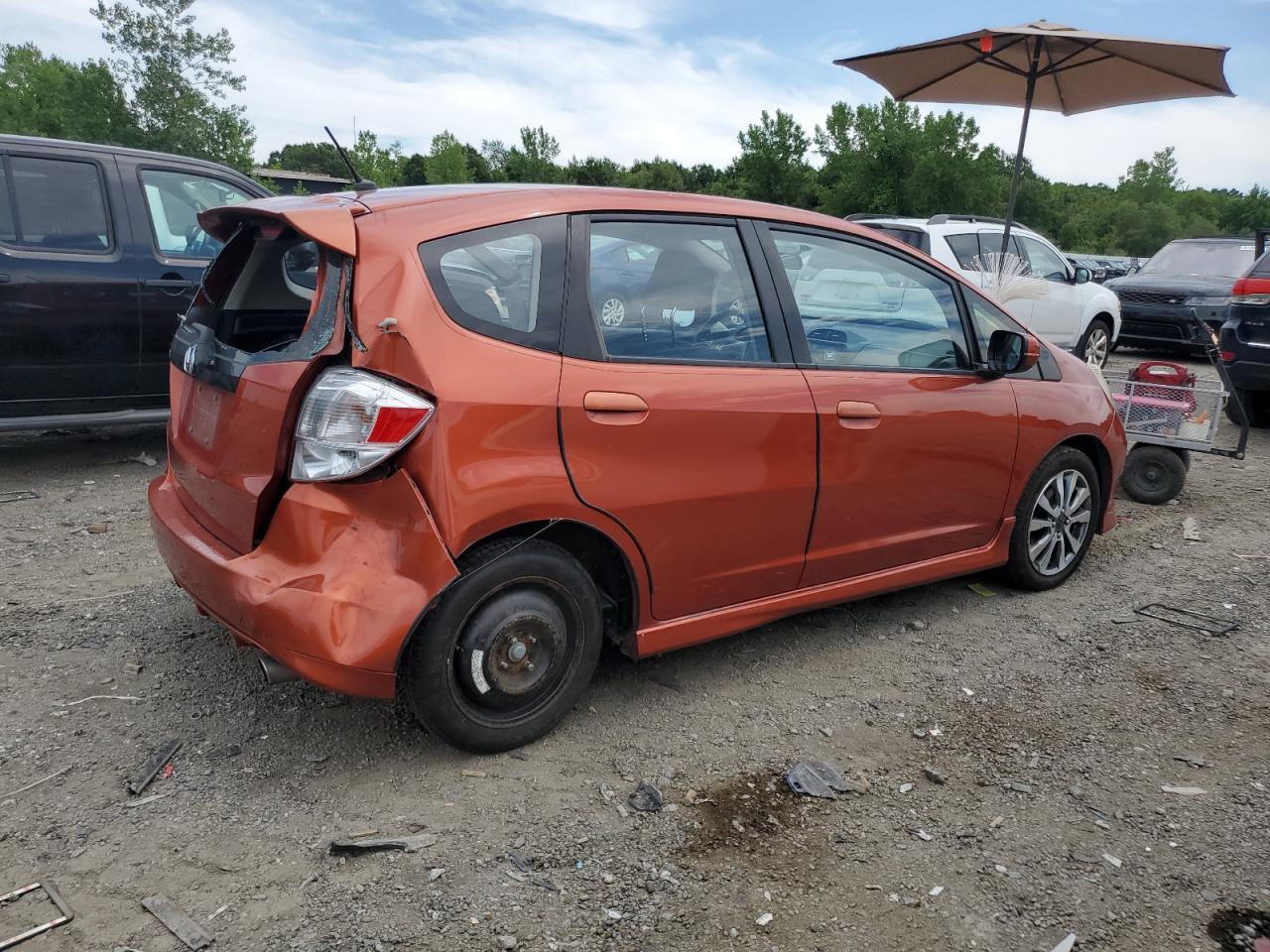 2012 Honda Fit Sport VIN: JHMGE8H5XCC016562 Lot: 62719985