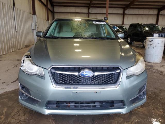  SUBARU IMPREZA 2016 Зеленый