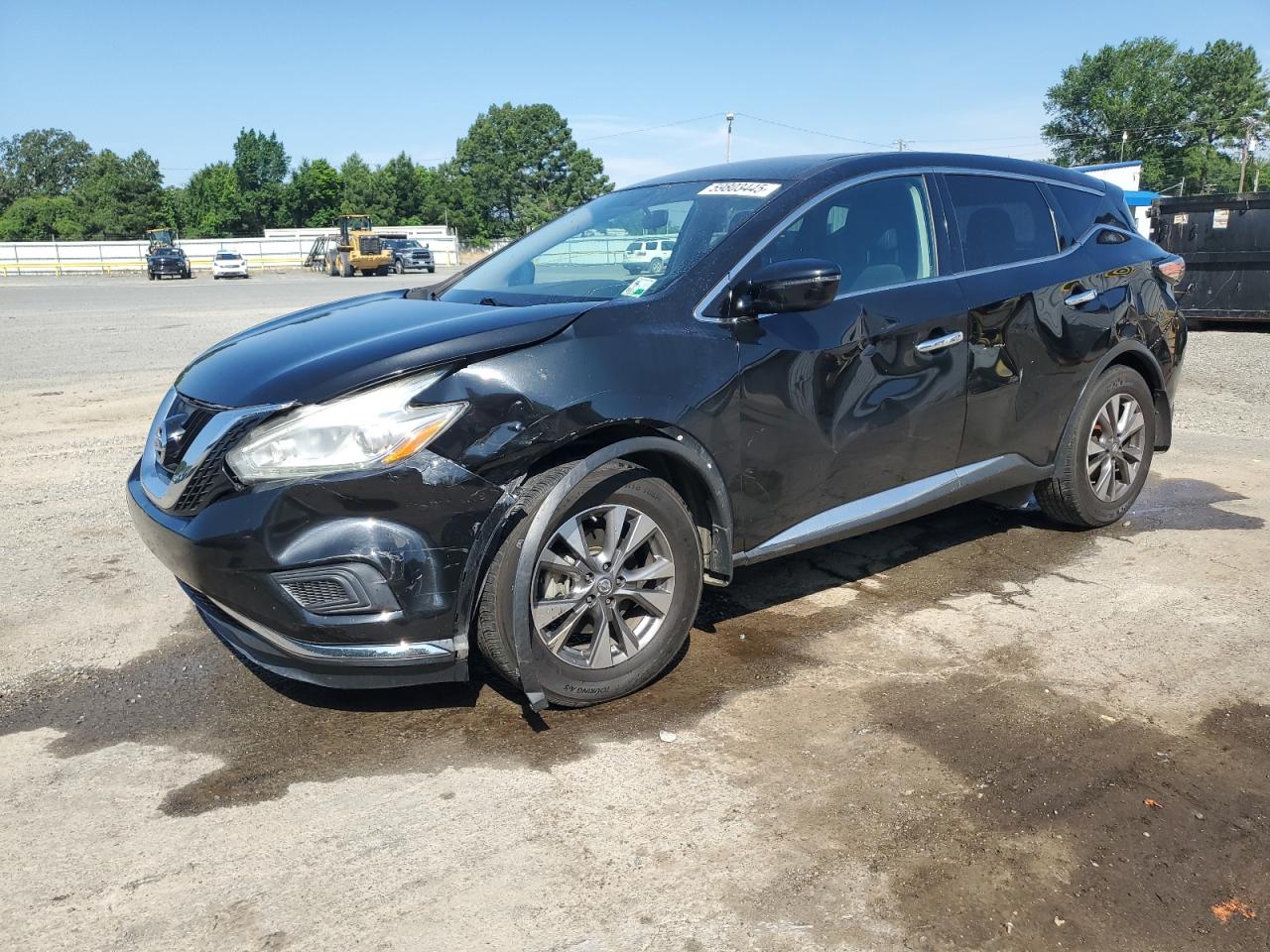 2017 Nissan Murano S للبيع في Shreveport، LA - Front End