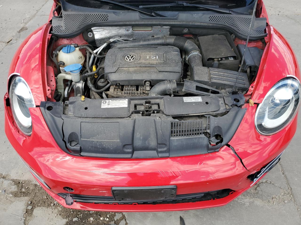 2014 Volkswagen Beetle Turbo VIN: 3VW7S7AT6EM803942 Lot: 61984275