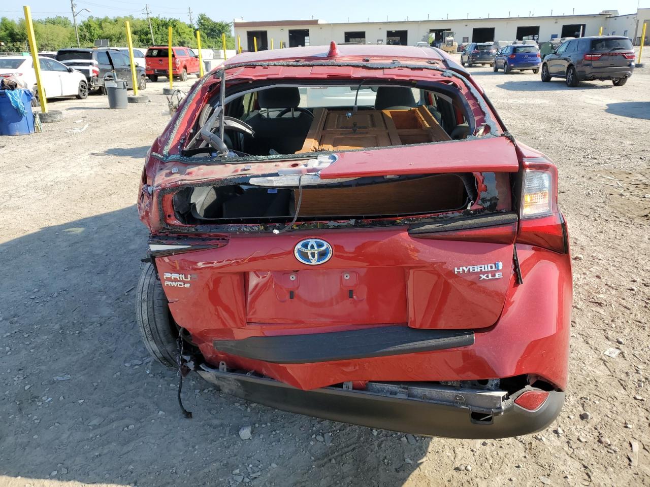 2022 Toyota Prius Le VIN: JTDL9MFU6N3037452 Lot: 62586535