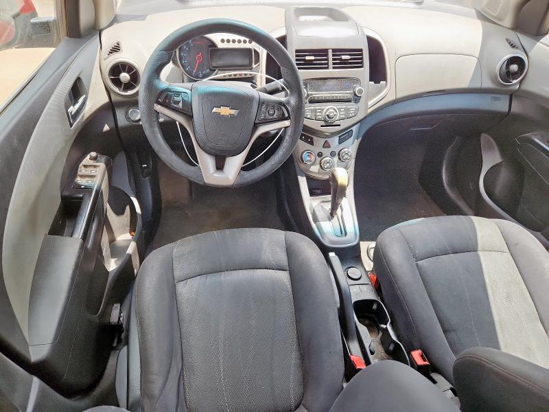  CHEVROLET SONIC 2013 Czerwony
