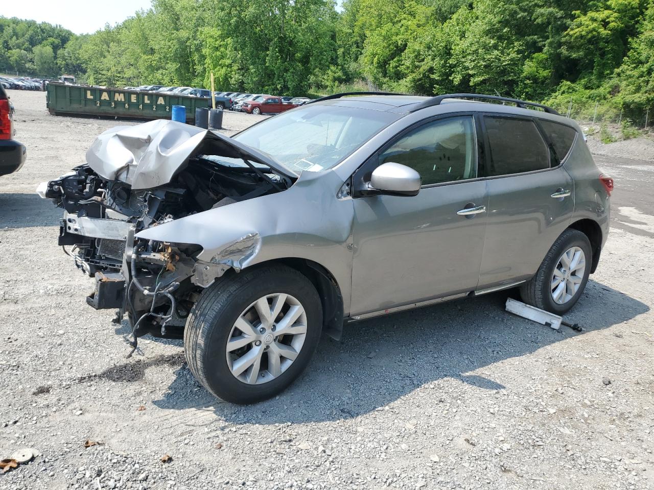 NISSAN MURANO 2011 VIN JN8AZ1MW4BW153712