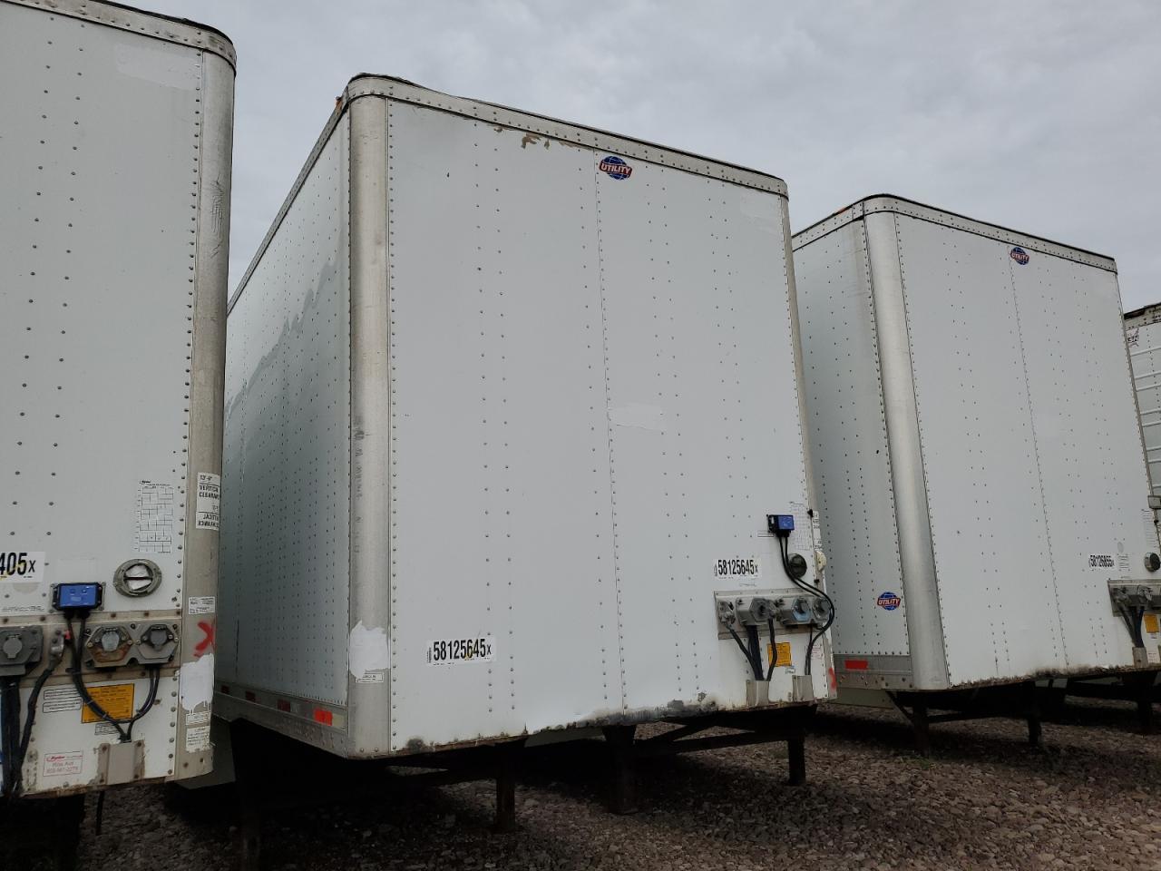 2012 Utility Vs2Dx Dry Van Trailer zu verkaufen in Central Square, NY - Top/Roof