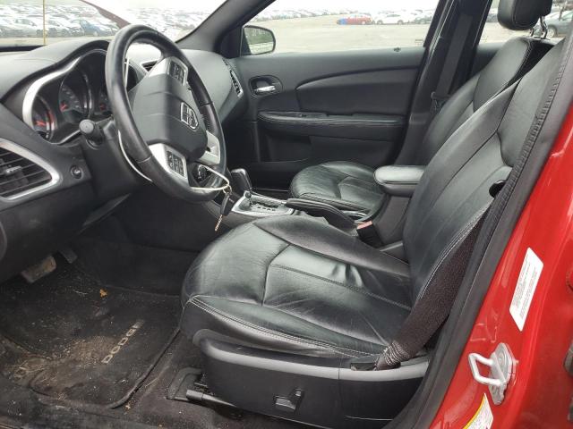  DODGE AVENGER 2013 Czerwony