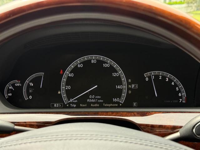Sedans MERCEDES-BENZ S-CLASS 2012 Srebrny