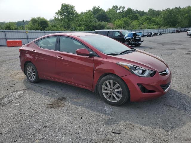  HYUNDAI ELANTRA 2015 Red