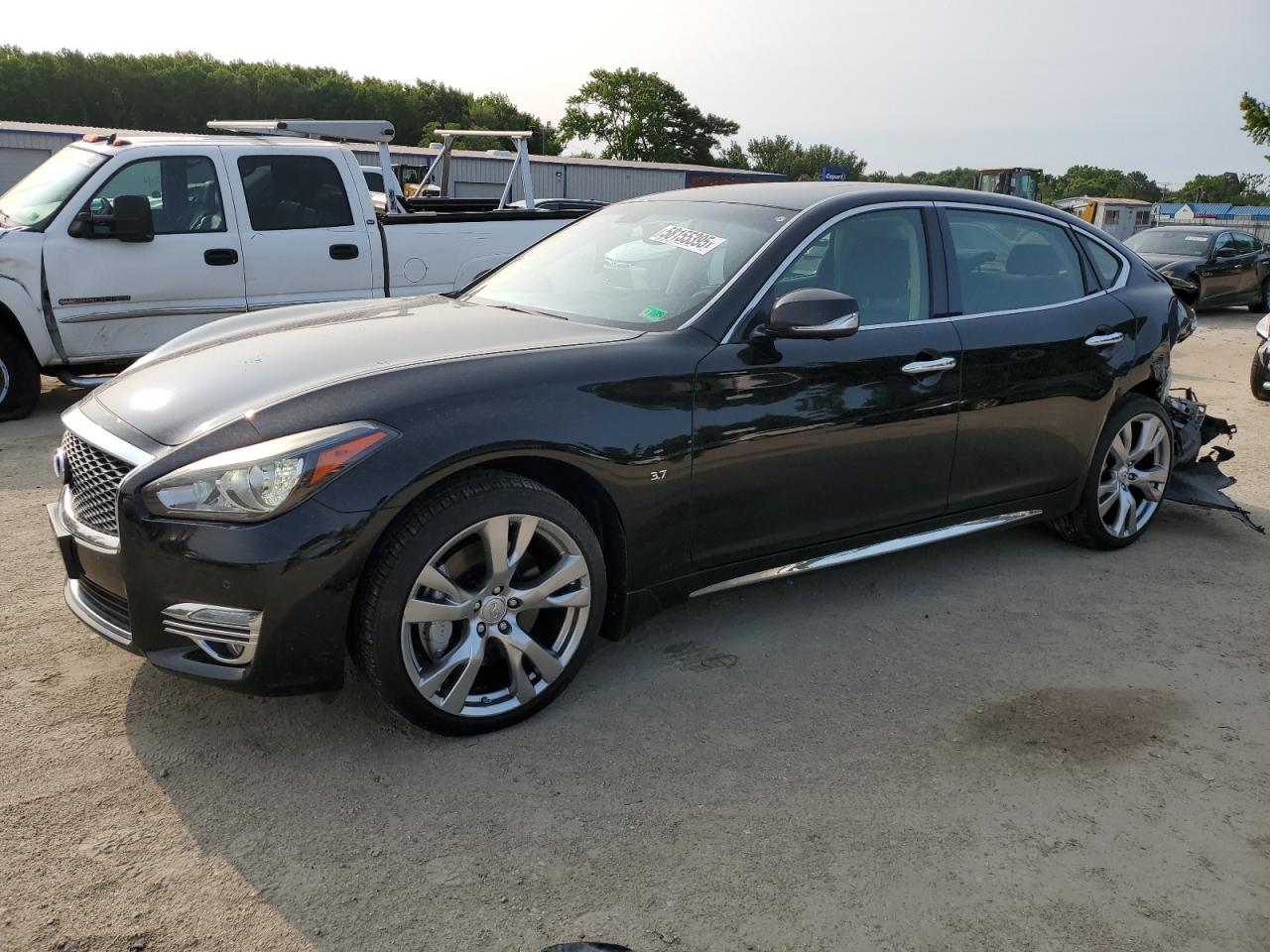 2015 Infiniti Q70L 3.7 იყიდება Hampton-ში, VA - Rear End