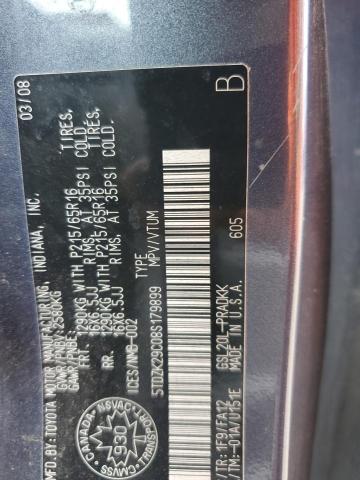 2008 TOYOTA SIENNA CE  