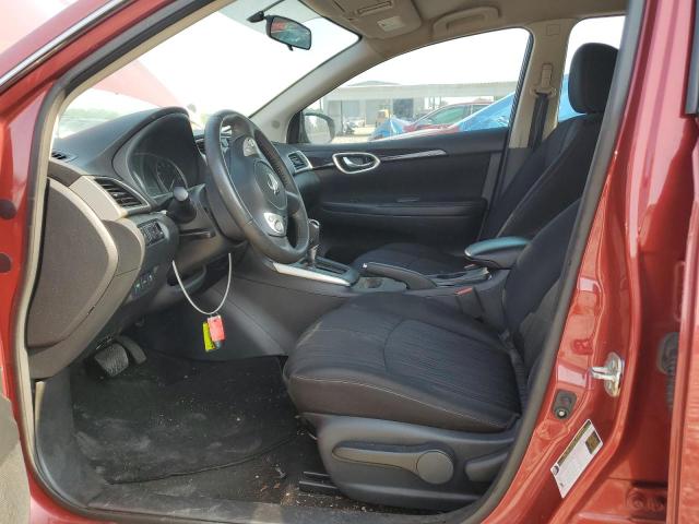  NISSAN SENTRA 2017 Червоний