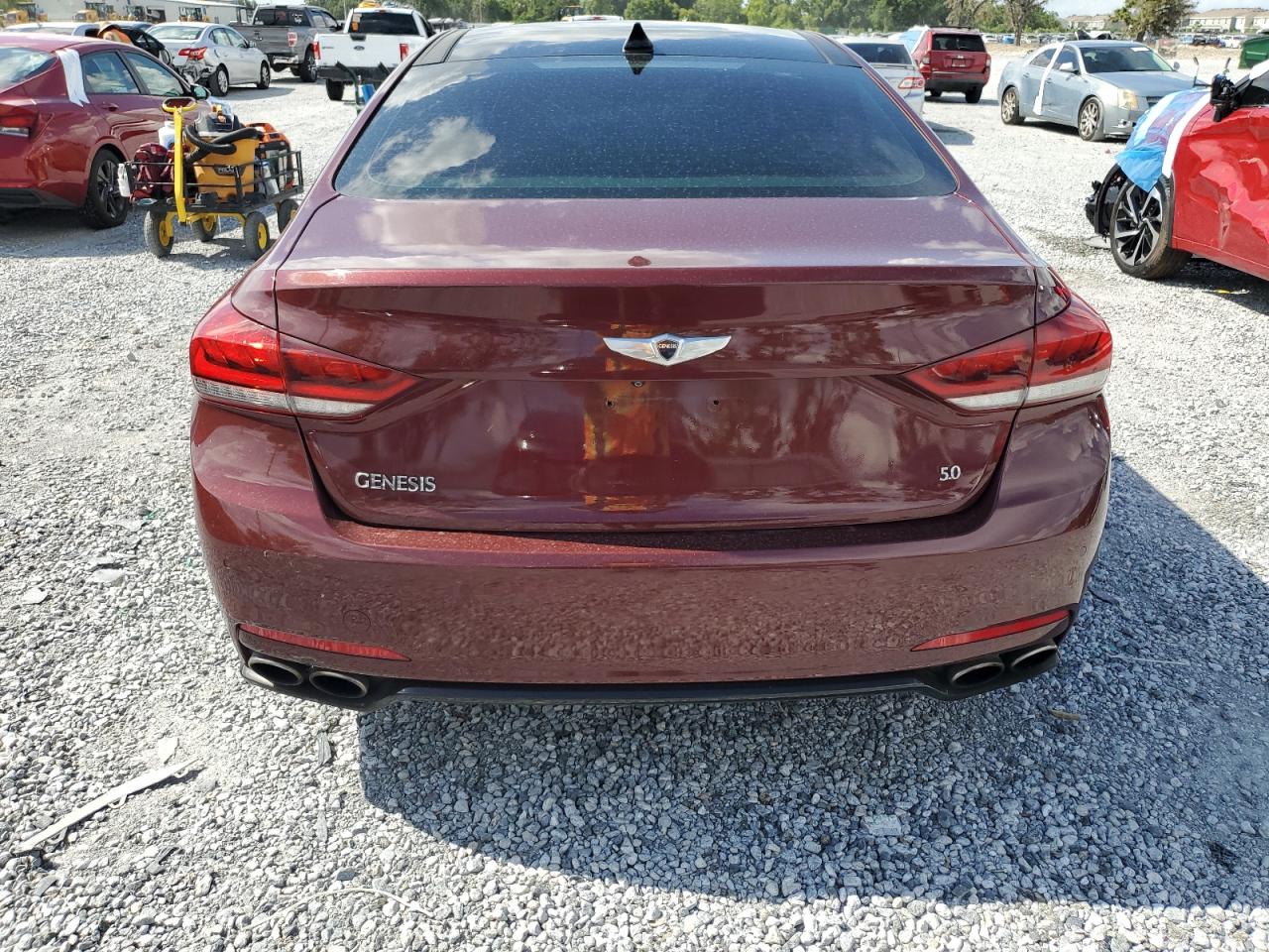 2015 Hyundai Genesis 5.0L VIN: KMHGN4JF2FU035923 Lot: 62213615