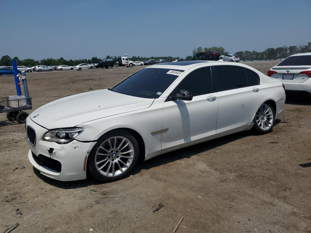 2013 Bmw 750 Li იყიდება Fredericksburg-ში, VA - Front End