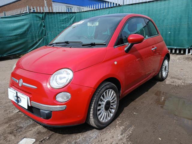 2012 FIAT 500 LOUNGE for sale at Copart PETERLEE