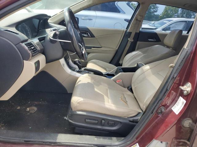 Sedans HONDA ACCORD 2016 Burgundy