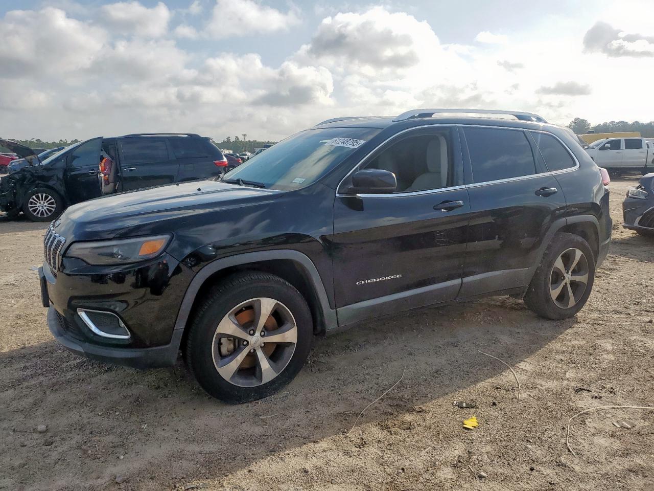 2019 Jeep Cherokee Limited black null flexible 1C4PJMDX0KD393679 photo #1
