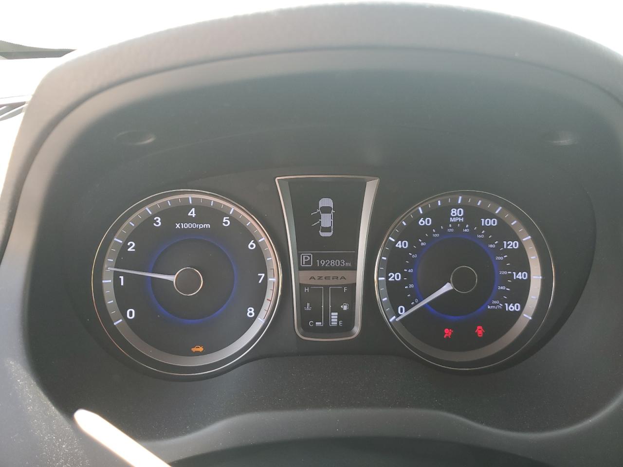 2012 Hyundai Azera Gls VIN: KMHFG4JG2CA150923 Lot: 62017145