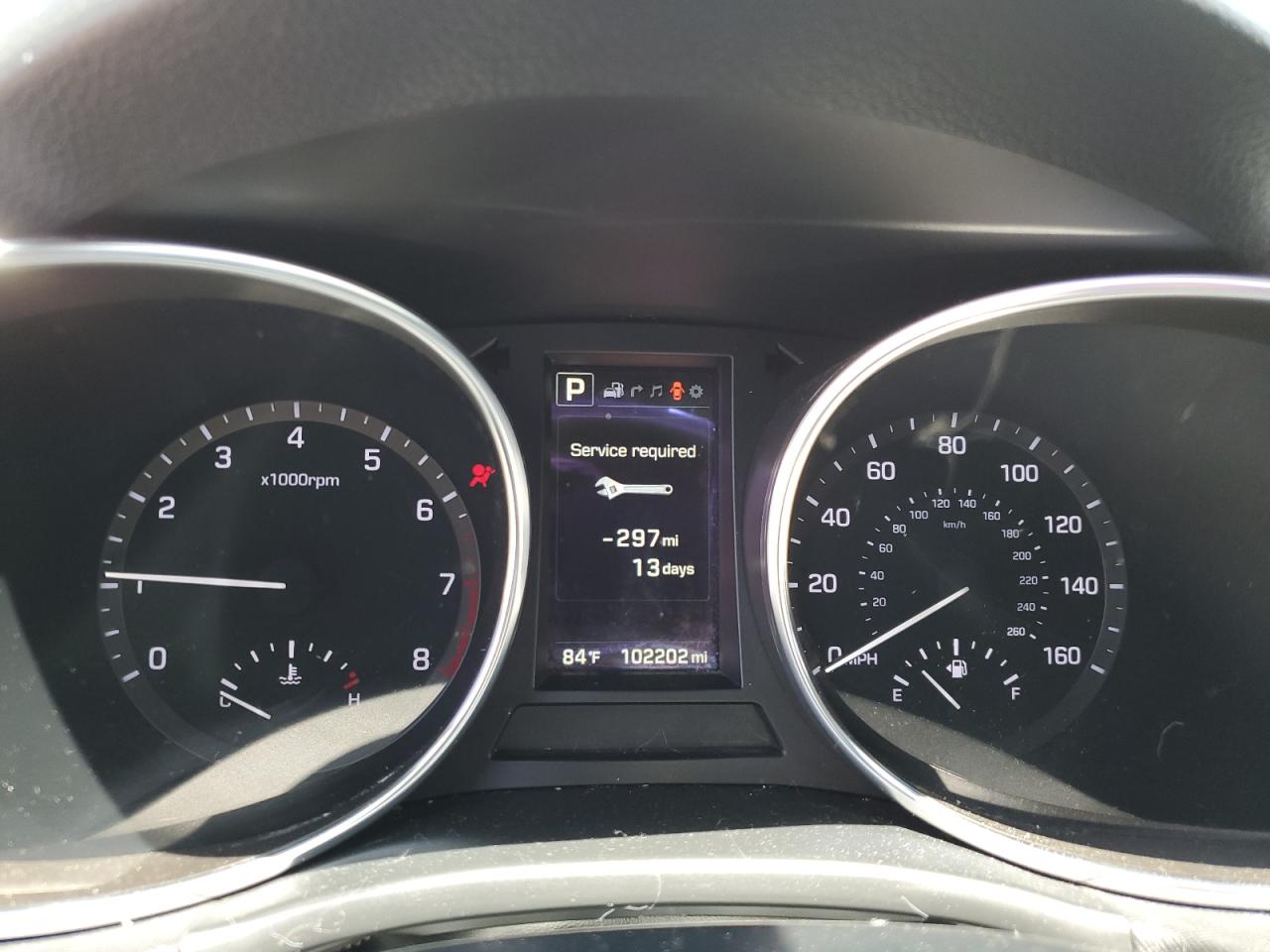 HYUNDAI SANTA FE 2017 VIN 5XYZWDLA2HG466925 фото 9