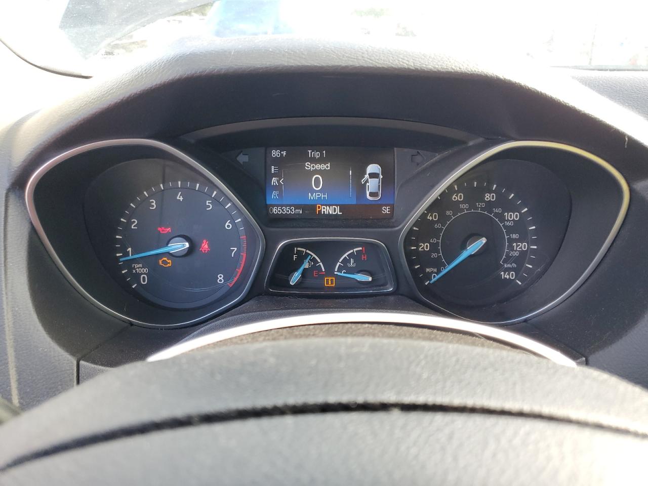 1FADP3F24HL219440 FORD FOCUS 2017
