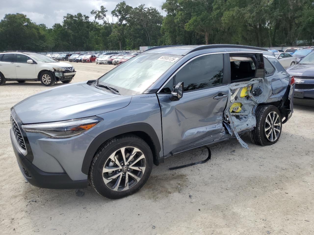 2022 Toyota Corolla Cross Xle للبيع في Ocala، FL - Side