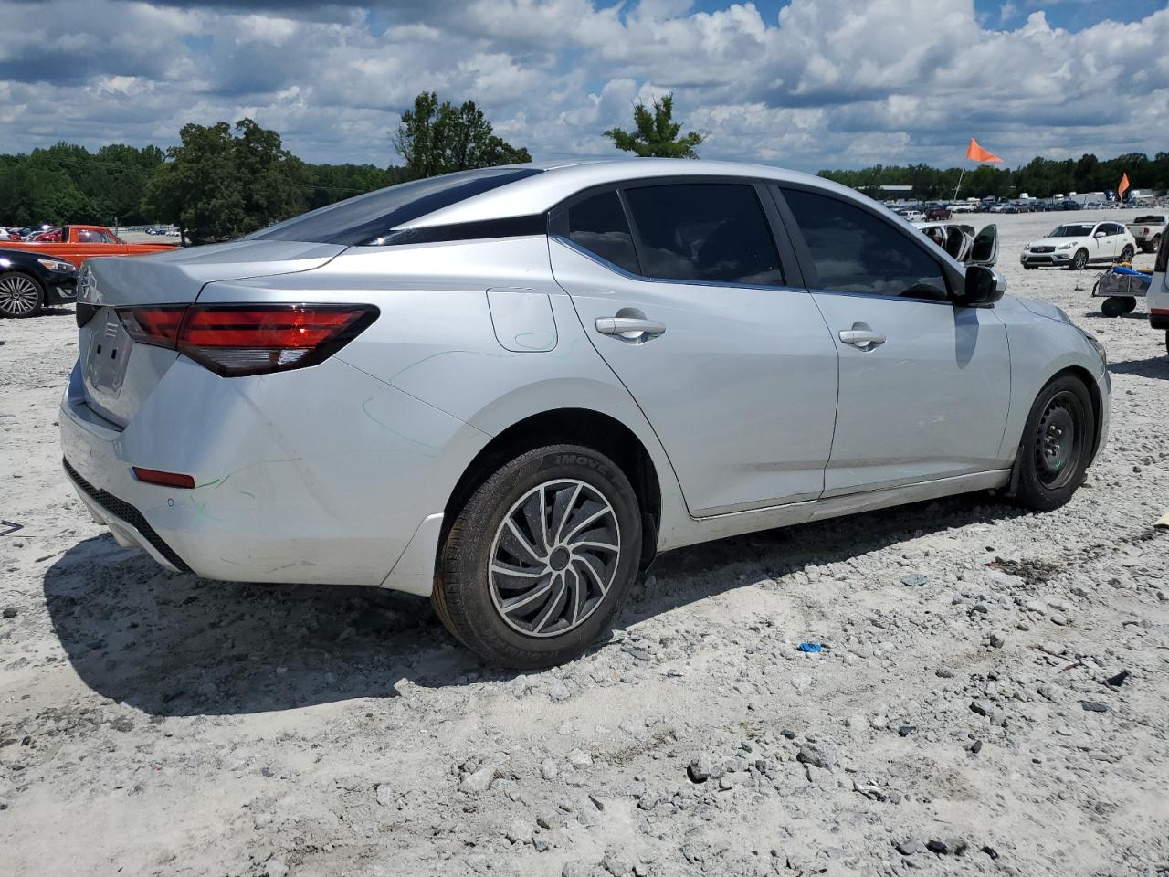2020 Nissan Sentra S silver null gas 3N1AB8BV2LY253646 photo #4