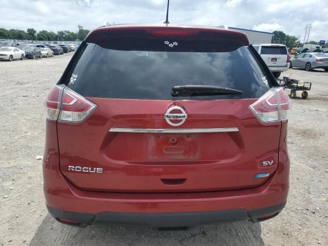  NISSAN ROGUE 2014 Красный