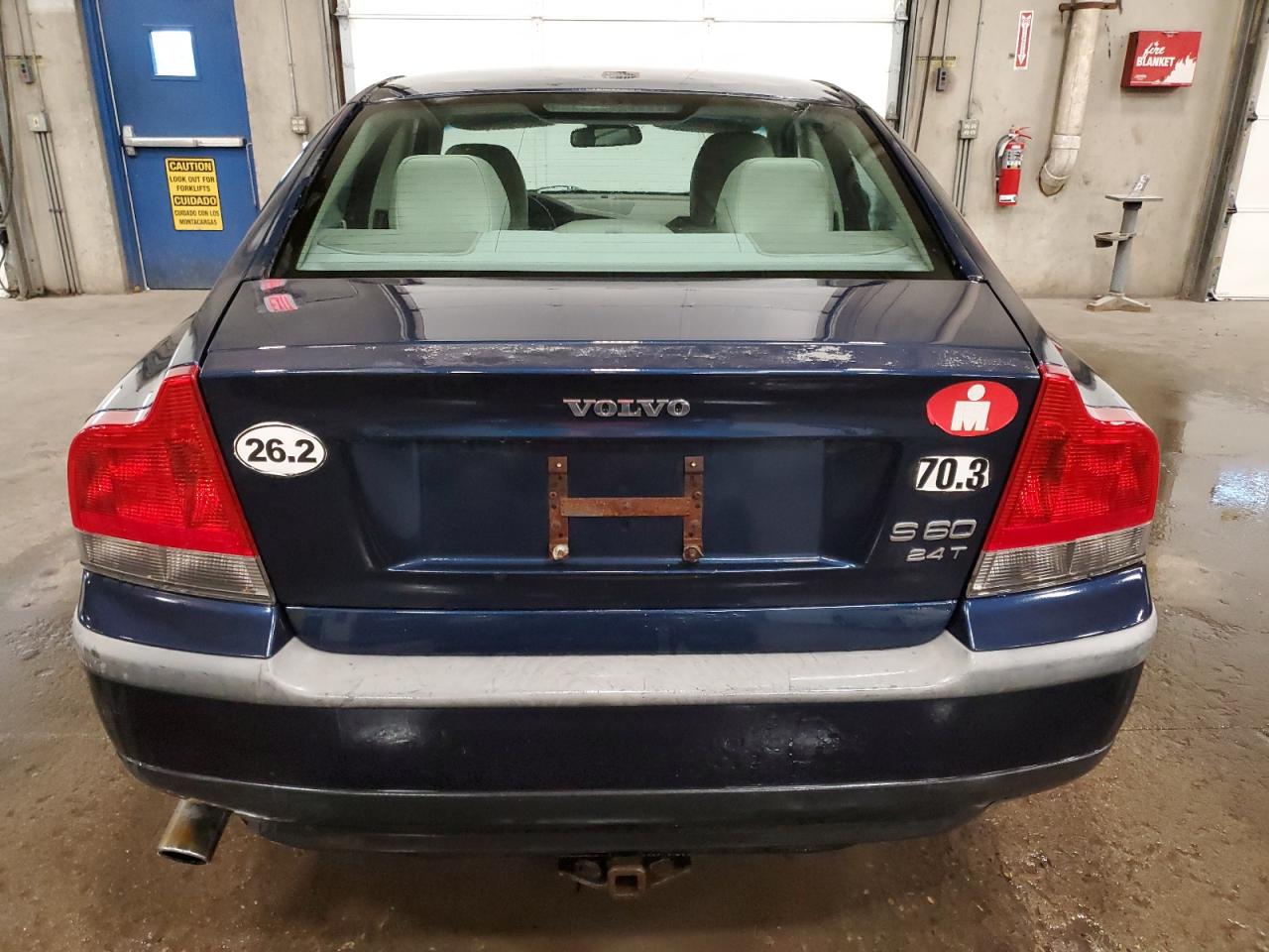 2003 Volvo S60 2.4T VIN: YV1RS58D432249264 Lot: 60788065