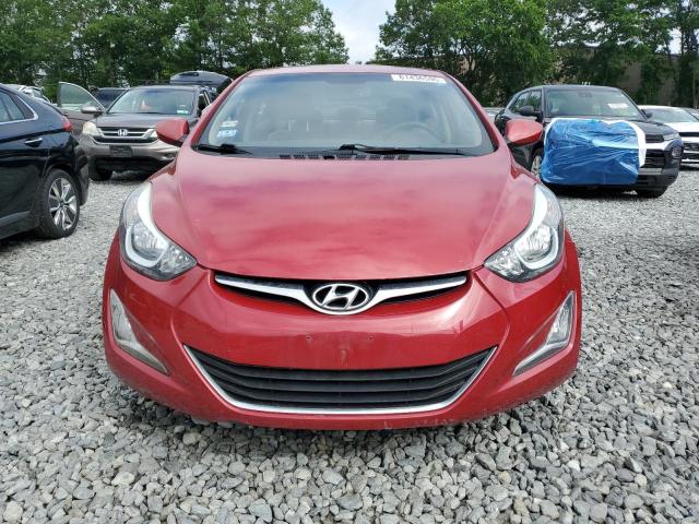  HYUNDAI ELANTRA 2016 Красный