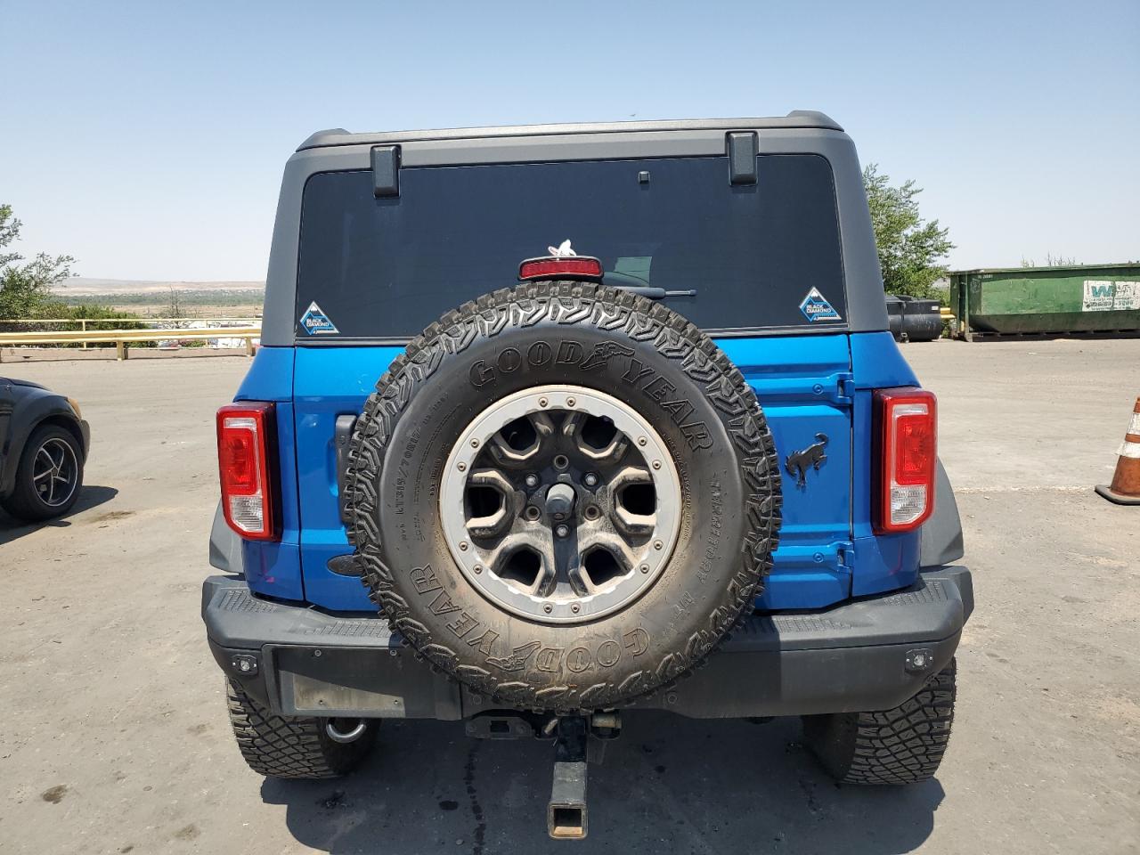 2022 Ford Bronco Base VIN: 1FMEE5DP1NLB14893 Lot: 61256255