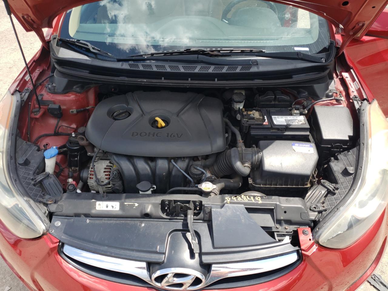 2013 Hyundai Elantra Gls VIN: KMHDH4AE9DU713226 Lot: 61619895