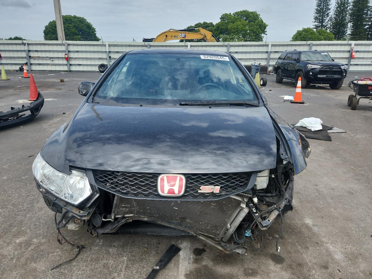 2009 Honda Civic Si VIN: 2HGFG21529H700754 Lot: 62920545