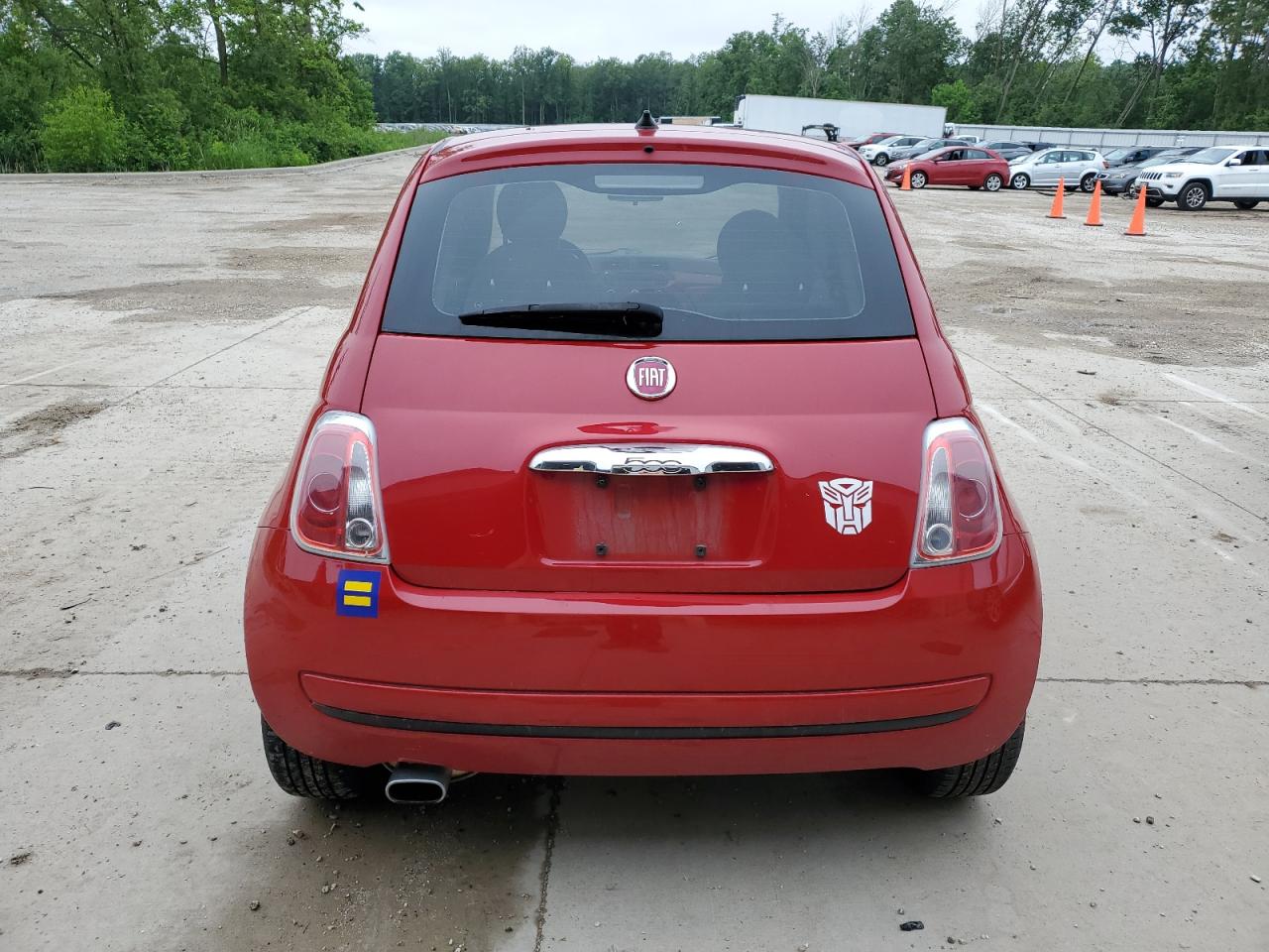 2013 Fiat 500 Pop VIN: 3C3CFFAR2DT640218 Lot: 61874695