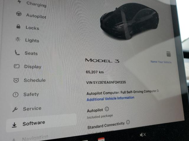 2022 TESLA MODEL 3   