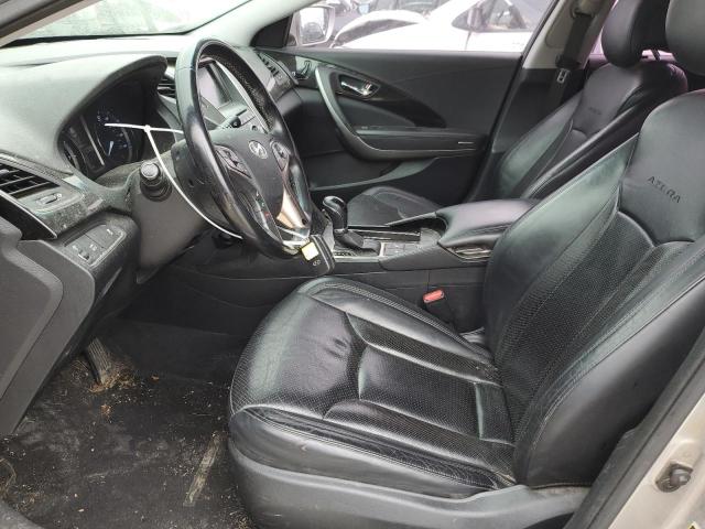  HYUNDAI AZERA 2012 Сріблястий