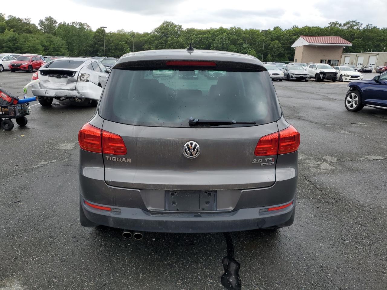 2014 Volkswagen Tiguan S VIN: WVGBV3AX3EW546315 Lot: 62317865