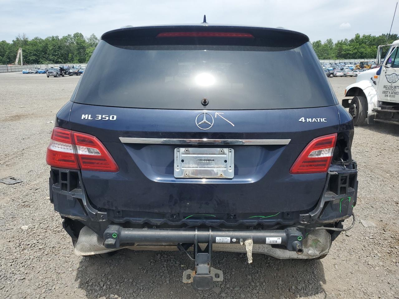 2015 Mercedes-Benz Ml 350 4Matic VIN: 4JGDA5HB2FA457375 Lot: 62049545