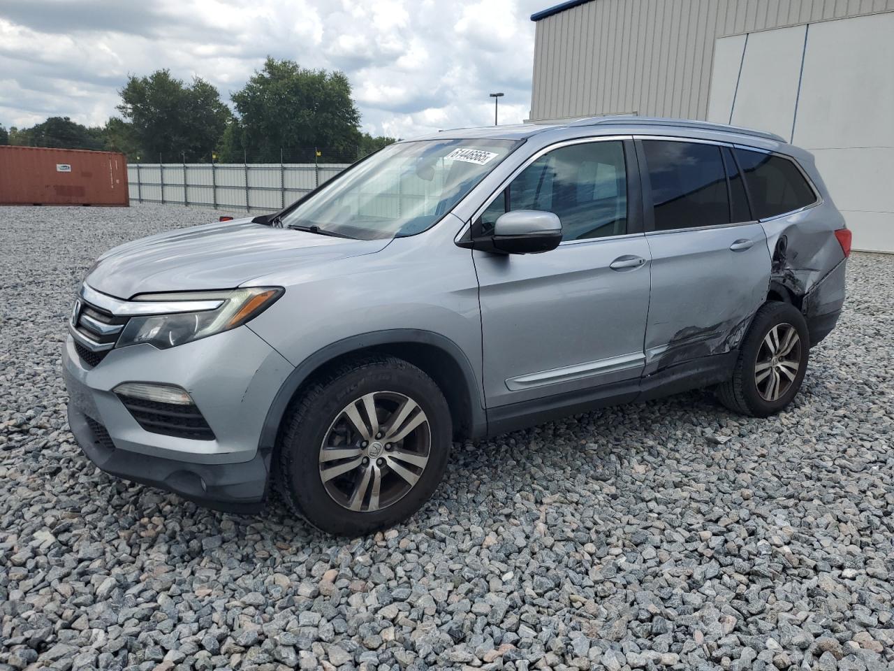 2016 Honda Pilot Exl na sprzedaż w Apopka, FL - Side
