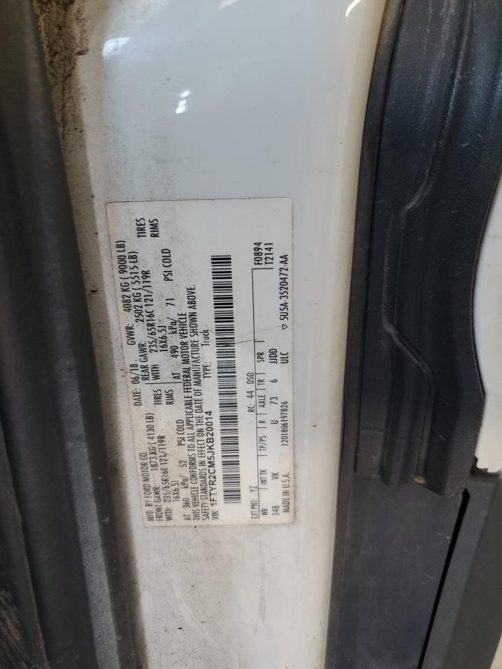1FTYR2CM5JKB20014 FORD TRANSIT 2018