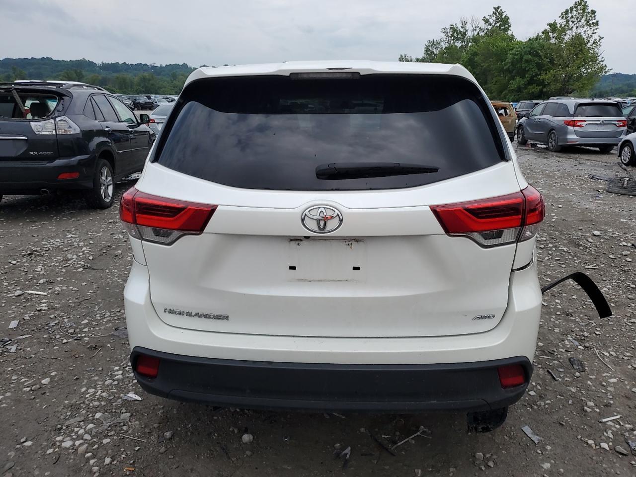 5TDBZRFH7KS923687 TOYOTA HIGHLANDER 2019