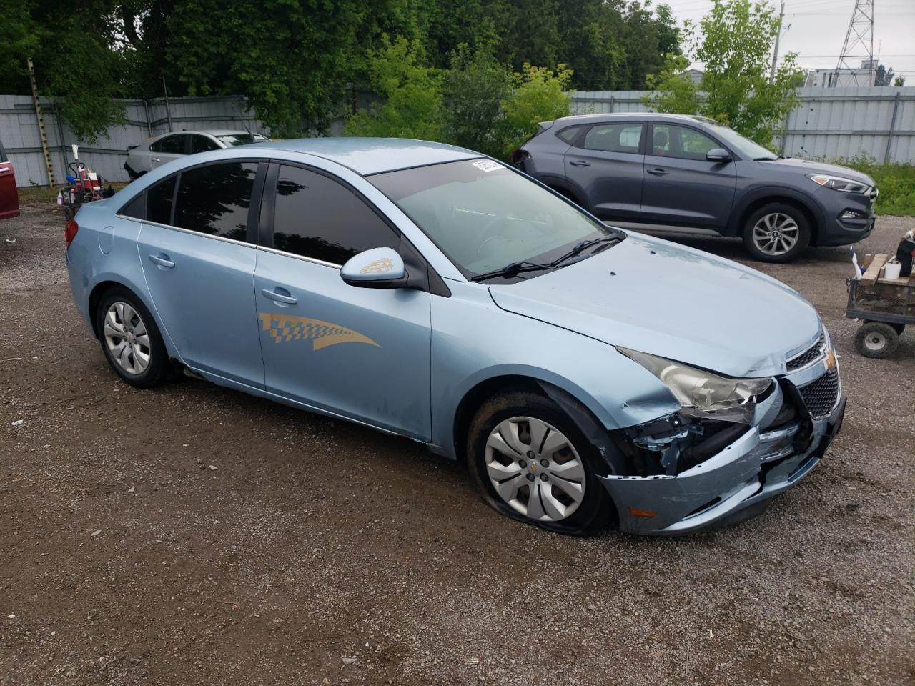 CHEVROLET CRUZE 2012 VIN 1G1PF5SC7C7158387 фото 4