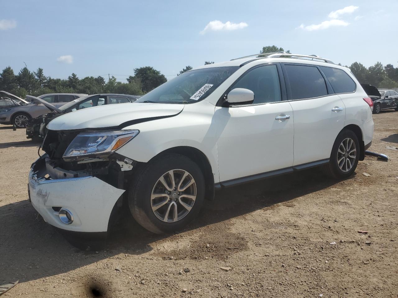 2015 Nissan Pathfinder S იყიდება Elgin-ში, IL - Front End